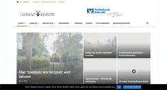 Desktop Screenshot of heimatreport.de